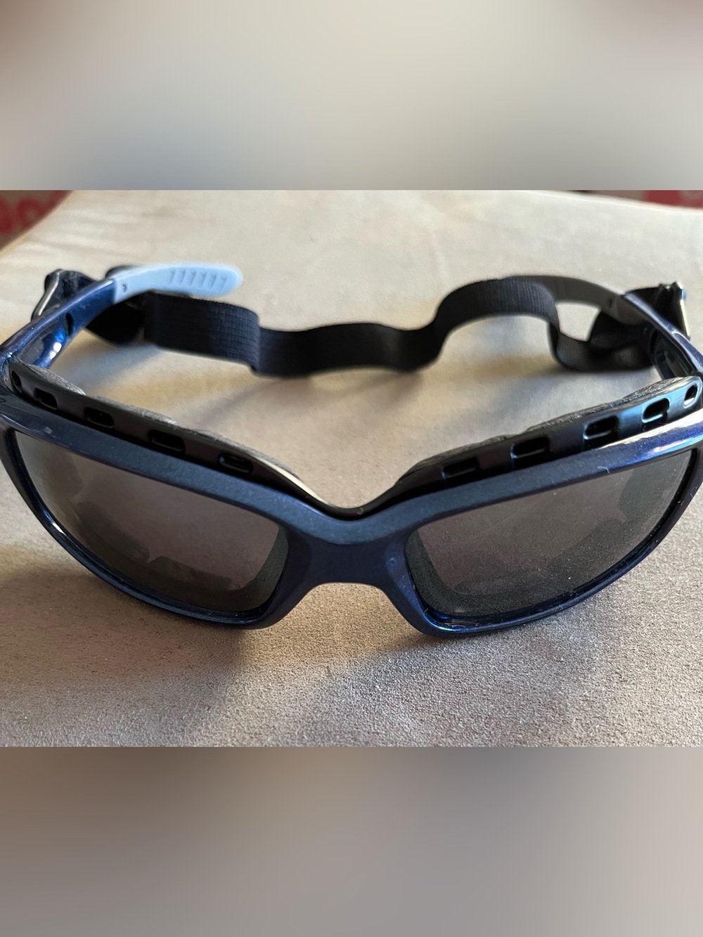 Blue & Grey Sports Glasses